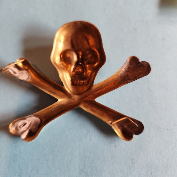 Antique Masonic piece. SKULL & CROSSBONES - CLOSET CLOSING - Picture 2 of 7